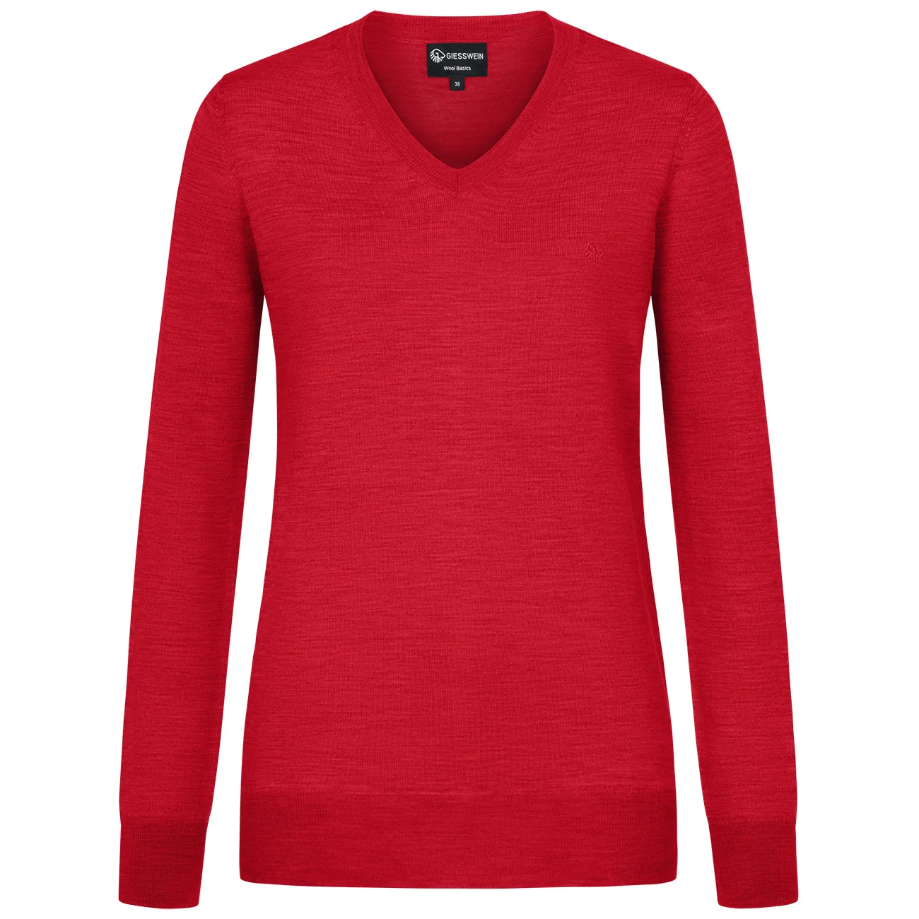 Wool Pullover Light V Neck Women - Image 5