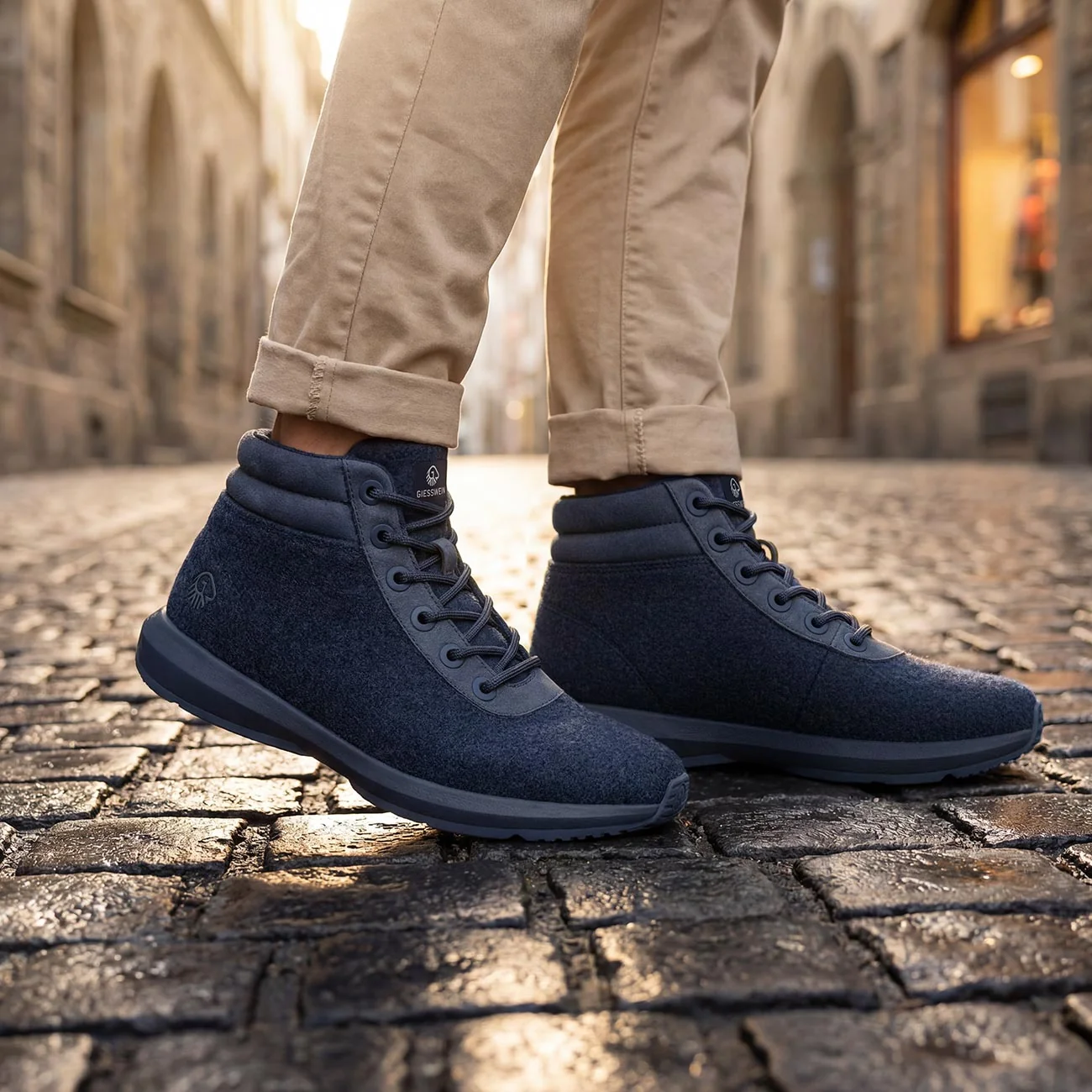 Wool Sneaker High Top Men - Image 2